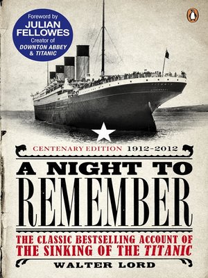 cover image of A Night to Remember